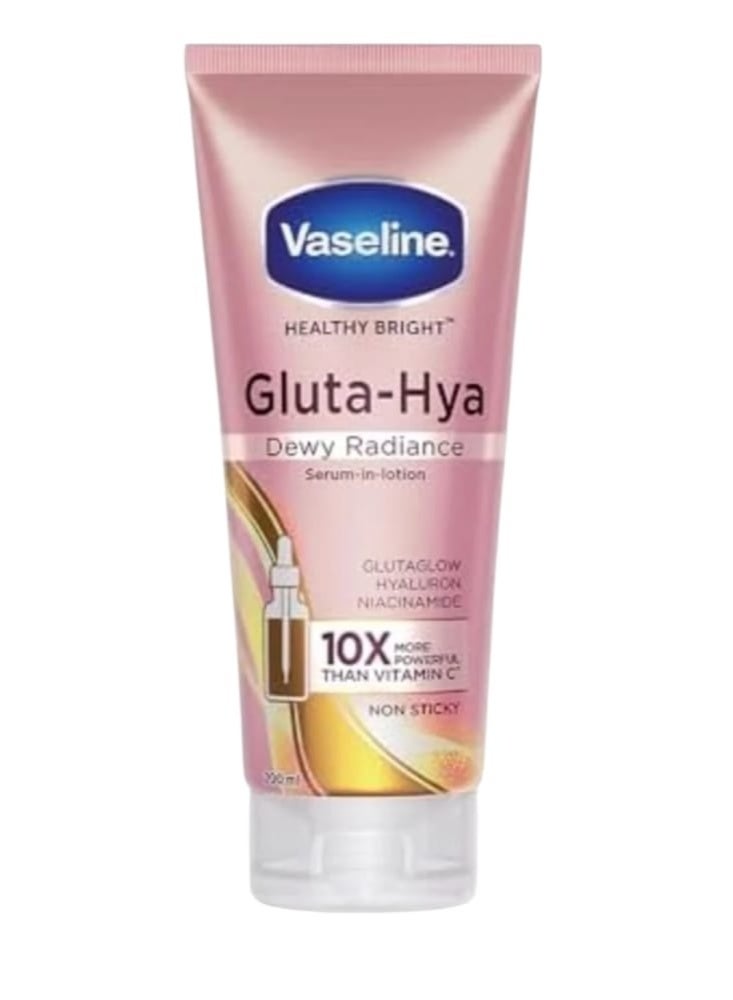 فازلين لوشن معزز بالسيروم لبشرة مشرقة وناعمة ، 200 مل